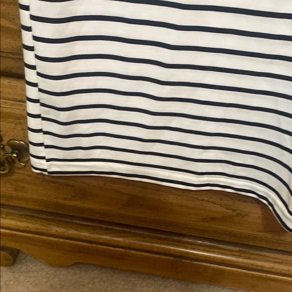 SHEIN Black and White Striped T-Shirt Dress size Medium - Picture 4 of 5
